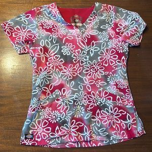XS Dickies Black Label Women’s Scrub Top